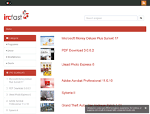 Tablet Screenshot of italian.ircfast.com