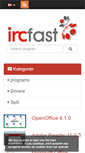 Mobile Screenshot of norwegian.ircfast.com